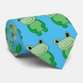 グリーンフロッグメンズタイ ネクタイ (ロール)