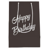 グリーンフロッグ及びデイジー誕生日 ミディアムペーパーバッグ (裏面)