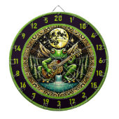 グリーンフロッグ遊ギターバイムーン ダーツボード (正面)