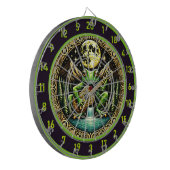 グリーンフロッグ遊ギターバイムーン ダーツボード (正面左)