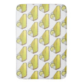 グリーンフロリダ鍵ライムパイスライスグルメ バスマット (正面縦)