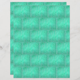 グリーンフローラれんが模様、スクラップブック紙