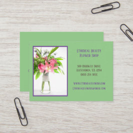 グリーンフローラアレンジメント名刺 名刺