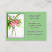 グリーンフローラアレンジメント名刺 名刺 (正面)