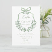 グリーンフローラクレスターイースターエッグ狩り&ブランチ招待状 招待状 (スタンド正面)