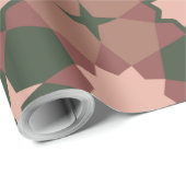 グリーンフローラスターラッピングペーパーピンク ラッピングペーパー (ロールコーナー)