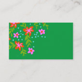 グリーンフローラスプレーボトルハウスクリーナービジネスC 名刺 (裏面)