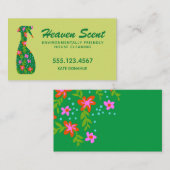 グリーンフローラスプレーボトルハウスクリーナービジネスC 名刺 (正面/裏面)