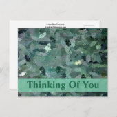 グリーンフローラタペストリー ポストカード (正面/裏面)