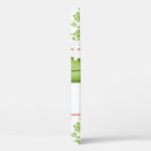 グリーンフローラダマスクピンクガーベラデイジー Case-Mate iPhoneケース (裏面 / 右)