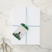 グリーンフローラダークスキンプリンセスSweet sixteen ギフトタグ (より糸付き)