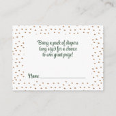 グリーンフローラハイランドカウオムツラッフル エンクロージャーカード (裏面)