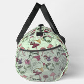 グリーンフローラハミングバード自然スポーツフィットネスバッグ ダッフルバッグ (右)