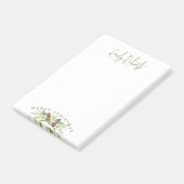 グリーンフローラパインズクリスマスリース ポストイット (アングル)