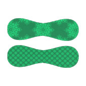 グリーンフローラパターン（の模様が）あるダマスク 野球ボール (パネル)