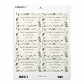 グリーンフローラファーム鶏卵カートン製品 ラベル (フルシート)