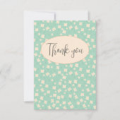 グリーンフローラフラットサンキューカード サンキューカード (正面)