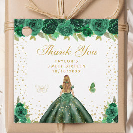 グリーンフローラブロンドヘアプリンセスSweet sixteen フェイバータグ