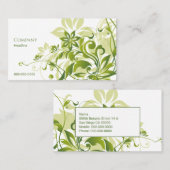 グリーンフローラ名刺 名刺 (正面/裏面)