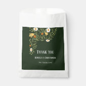 グリーンフローラ結婚ズゲスト フェイバーバッグ (正面)