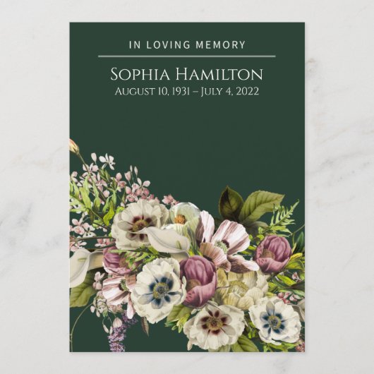 グリーンフローラ葬祭記念碑 プログラム (正面)