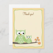 グリーンフーフール4x5フラットサンキューノート ノートカード (正面/裏面)