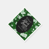 グリーンブックの起動パーティー スタンダードカクテルナプキン (角)