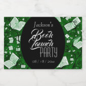 グリーンブックの起動パーティー スパークリングワインラベル (シングルラベル)