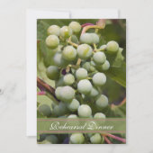 グリーンブドー結婚ズリハーサルディナー 招待状 (正面)