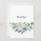 グリーンブライダルシャワー招待状 セーブザデート (裏面)