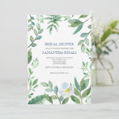 グリーンブライダルシャワー招待状 招待状 (スタンド正面)