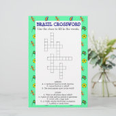 グリーンブラジルクロスワードパズル (スタンド正面)