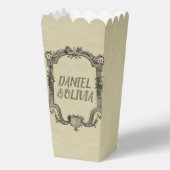 グリーンブラッククラシックヴィンテージ結婚ズ フェイバーボックス (裏面)