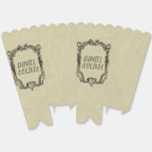 グリーンブラッククラシックヴィンテージ結婚ズ フェイバーボックス (見開き)