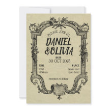 グリーンブラッククラシックヴィンテージ結婚ズ