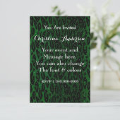 グリーンブラックチーター星 招待状 (スタンド正面)