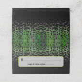 グリーンブラックビデオゲームゲーマーバー（ユダヤ教の）バル・ミツバーアドレス プレイスカード (外部開封)