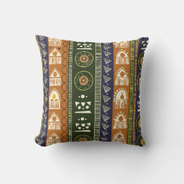 グリーンブラック装飾用クッション クッション