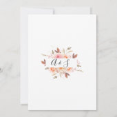 グリーンブラボー & ブリューズ カップルシャワー 招待状 (裏面)