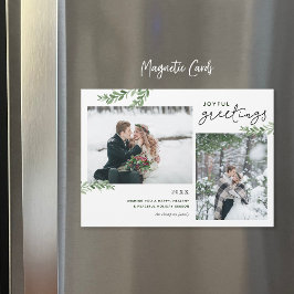 グリーンブランチ2フォトマグネティックホリデーカード