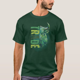 グリーンブルのトレードデザイン Tシャツ