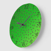 グリーンブルアリデザイン、 ラージ壁時計 (傾斜)