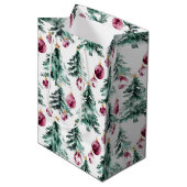 グリーンブルゴーニュのクリスマスツリーオーナメント ミディアムペーパーバッグ (正面アングル)