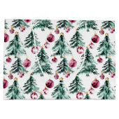 グリーンブルゴーニュのクリスマスツリーオーナメント ラージペーパーバッグ (裏面)