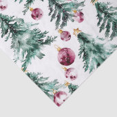 グリーンブルゴーニュのクリスマスツリーオーナメント 薄葉紙 (詳細)