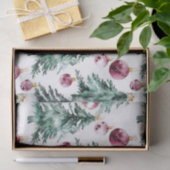 グリーンブルゴーニュのクリスマスツリーオーナメント 薄葉紙 (ギフト)