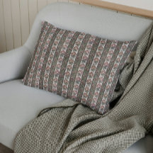 グリーンブルゴーニュストライプヴィンテージフローライングランド