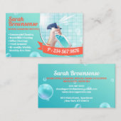 グリーンブルーオレンジハウスクリーニング 名刺 (正面/裏面)