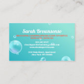 グリーンブルーオレンジハウスクリーニング 名刺 (裏面)