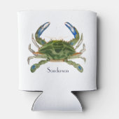 グリーンブルーカニ航海の沿岸 缶クーラー (裏面)